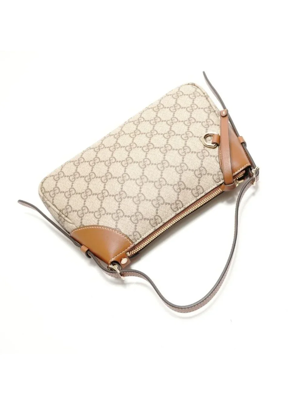 ★SOLD★ Gucci Shoulder Bag GG Emblem Supreme Small - Picture 8 of 10